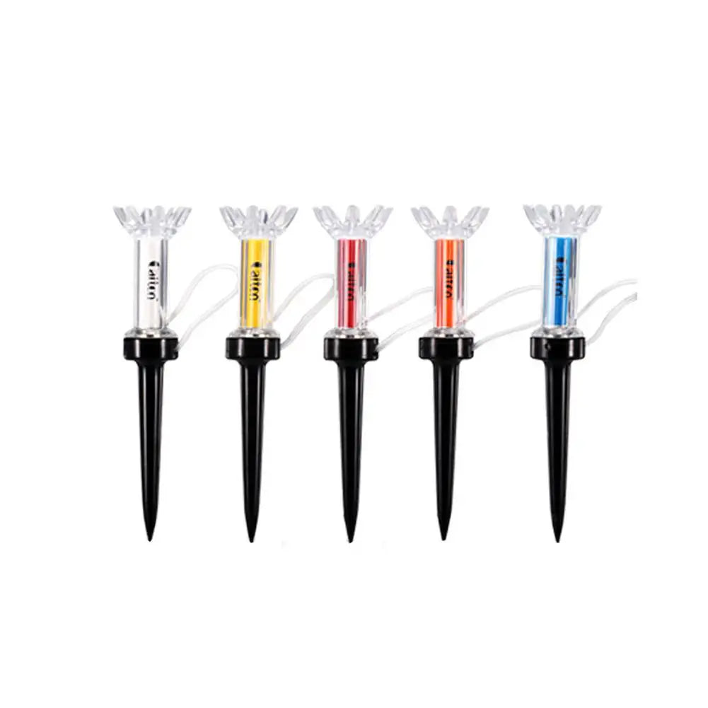 5pcs/set 79/90mm Magnetic Plastic Golf Tee Set Plastic Step Down Golf Ball Tee Holder Golf Training Practice Tees Accessories