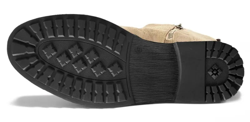 2025 Handmade Men Chelsea Retro Leather Boots Comfortable Shoes for Men Commute Motorcycle Boots Combat Boots Botas Para Hombre