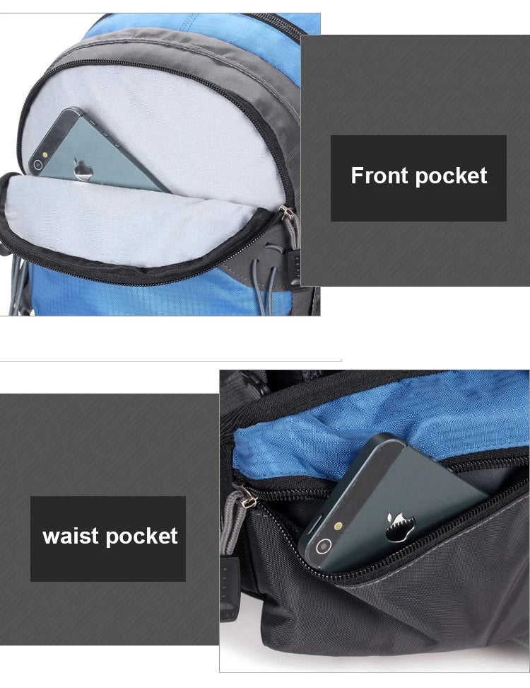 40L Nylon Waterproof Trekking Backpack Outdoor Military Rucksack Tactical Sports Camping Hiking Fishing Hunting Backpack Mochlia