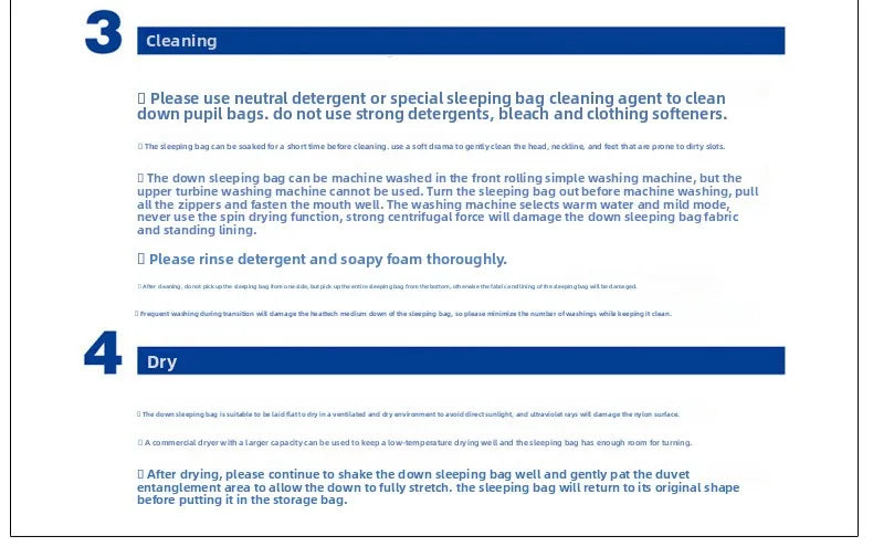 SKY ICEFeichan Mummy Down Sleeping Bag for Adults Outdoor Camping Winter Thickened Goose Down Cold-Proof Warm