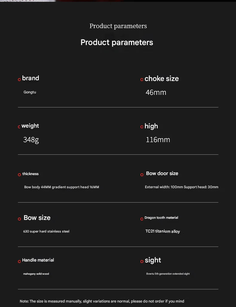 Powerful Dragon Tooth Slingshot Outdoor Competition Actual Combat Quick Pressure Concealed Buckle Catapult With Flat Leather