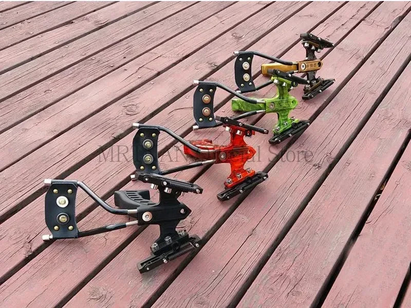 Green/Red Laser Slingshot Black Red Hunting Bow Slingshot Fishing Outdoor Powerful Slingshot Catapult Slingshot Shooting Caza