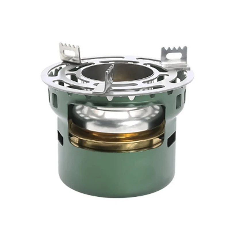 【Must-Haves】Camping Gear And Accessories  Alcohol Stove Outdoor Furnace Portable Mini Barbecue Assesories Camp Cooking Supplies
