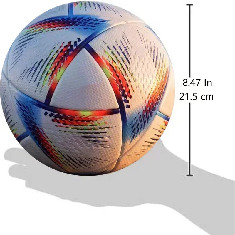 2022 High Quality Soccer Ball Official Size 5 PU Material Seamless Wear Resistant Match Training Football Futbol Voetbal