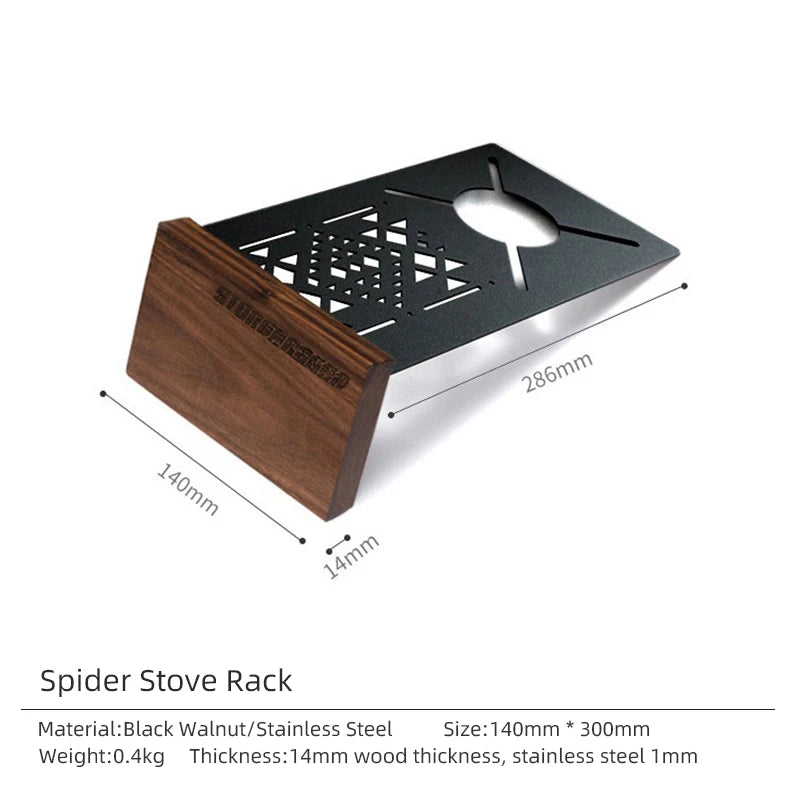 StormDragon camping gas stove accessories black portable outdoor stove, Soto stove set gas stove bracket SOTO-310 spider stove