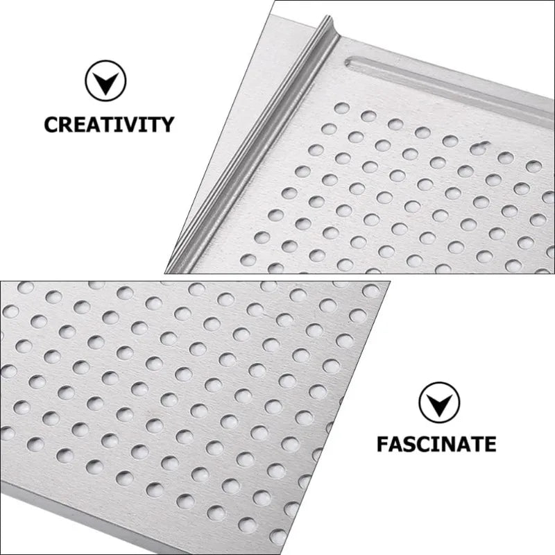 Stainless Steel Griddle Grill Pan 2-in-1 Stove Top Grill Plate Grilled Pan Vegetable Plate Grill Barbecue Trays Outdoor Grilling