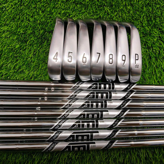 Golf Club Golf Tour Men's Hardcore Set Limited Edition 4-P -100 Black/ Silver Can be Paired with Shaft
