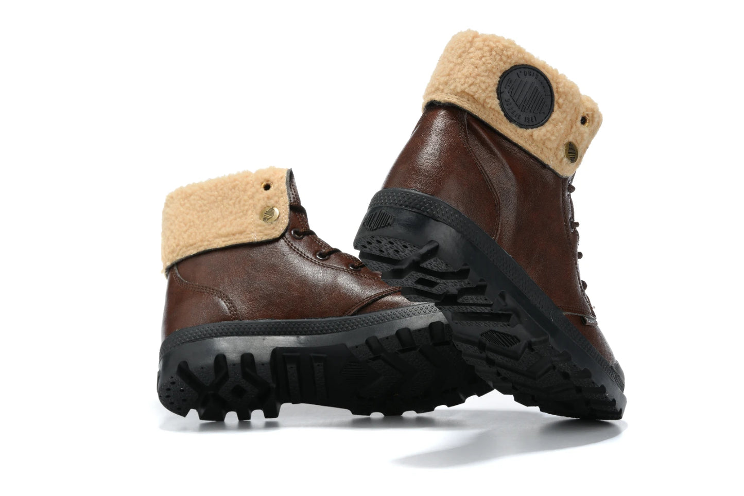 2025 New PALLADIUM Pampa Men Women Soldiers Boots Leather Zipper Ankle Boots Outdoor Dual Purpose Walking Shoes Casual Shoes