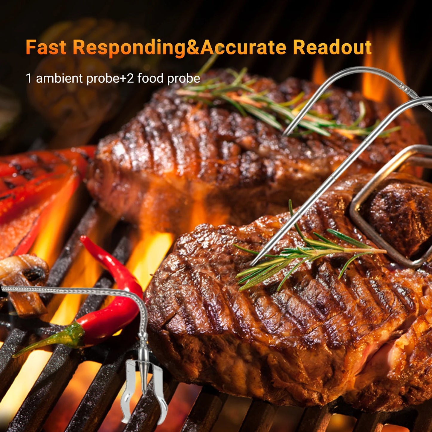 INKBIRD Oven Temperature Controller WiFi Bluetooth Automatic Smoker for Big Green Egg,Kamado Joe,Primo,Vision Grill,Akorn Kamado