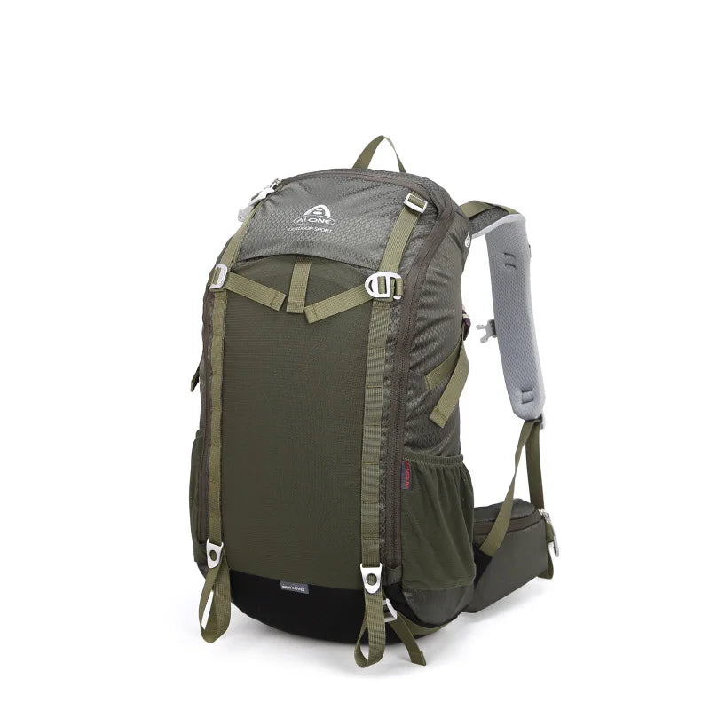 Aione 40L Outdoor Hiking Backpack for Men Sports Climbing Bag Camping Mountaineering Bag Travel Trekking Motorcycle Rucksack