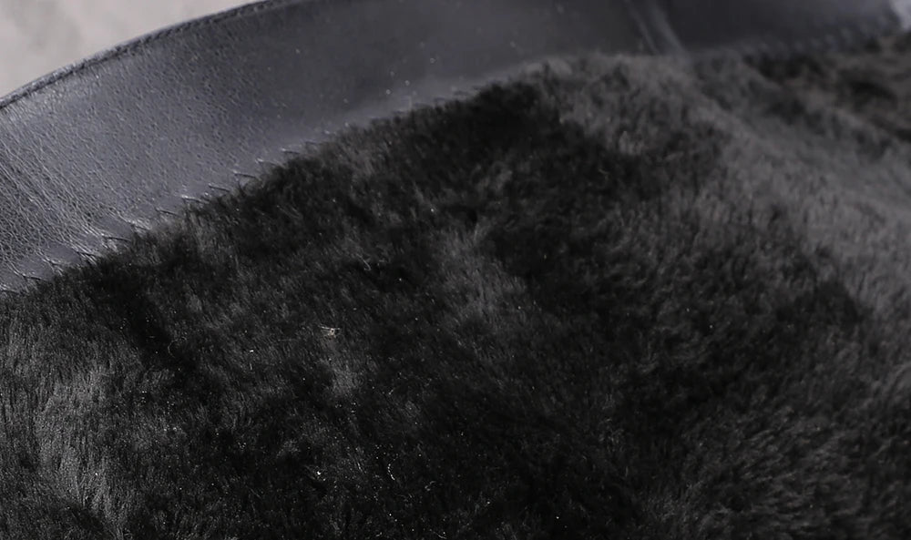 mens casual cosplay performance show high motorcycle boots genuine leather shoes cowboy autumn winter boot long knight botas man