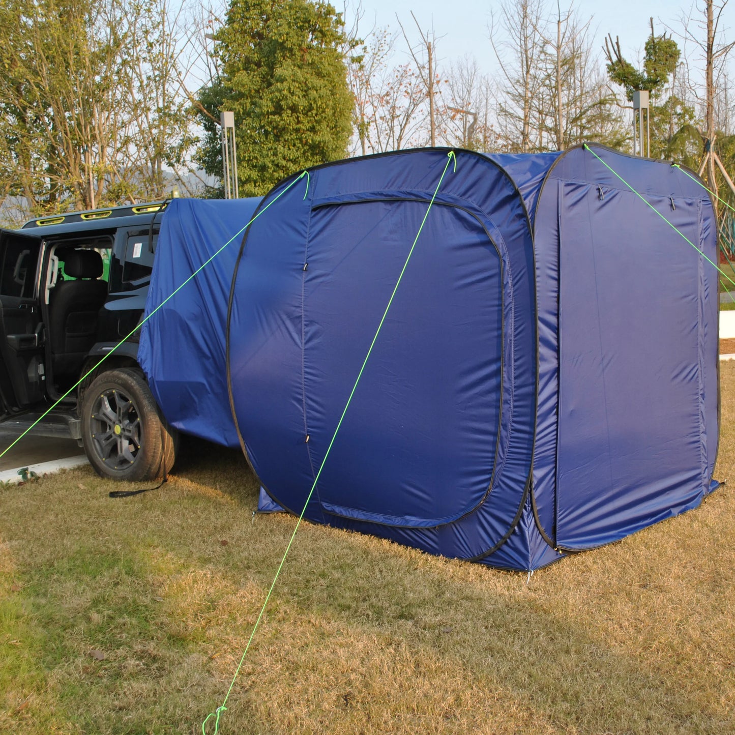 Car Tent Waterproof Tent, Car Tailgate Tent,Pop Up Car Rear Tent, SUV Tent Camping Car Tents for Campers Multipurpose Truck Tent