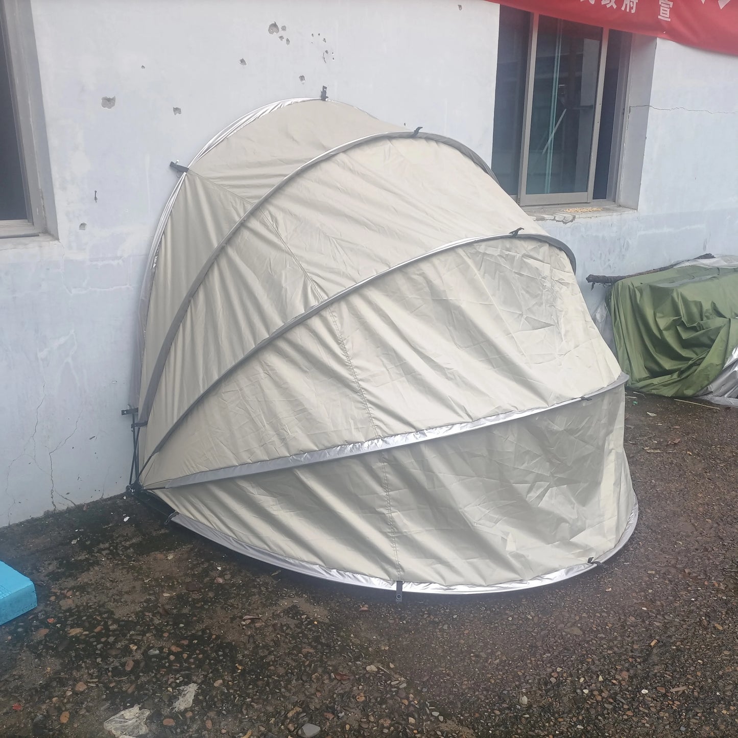 Motorcycle Hanging Garage Tent, Speedway Shelters, Garage Tent, Storage Tent, CZX-507, Portable Outdoor Hanging Garage Tent