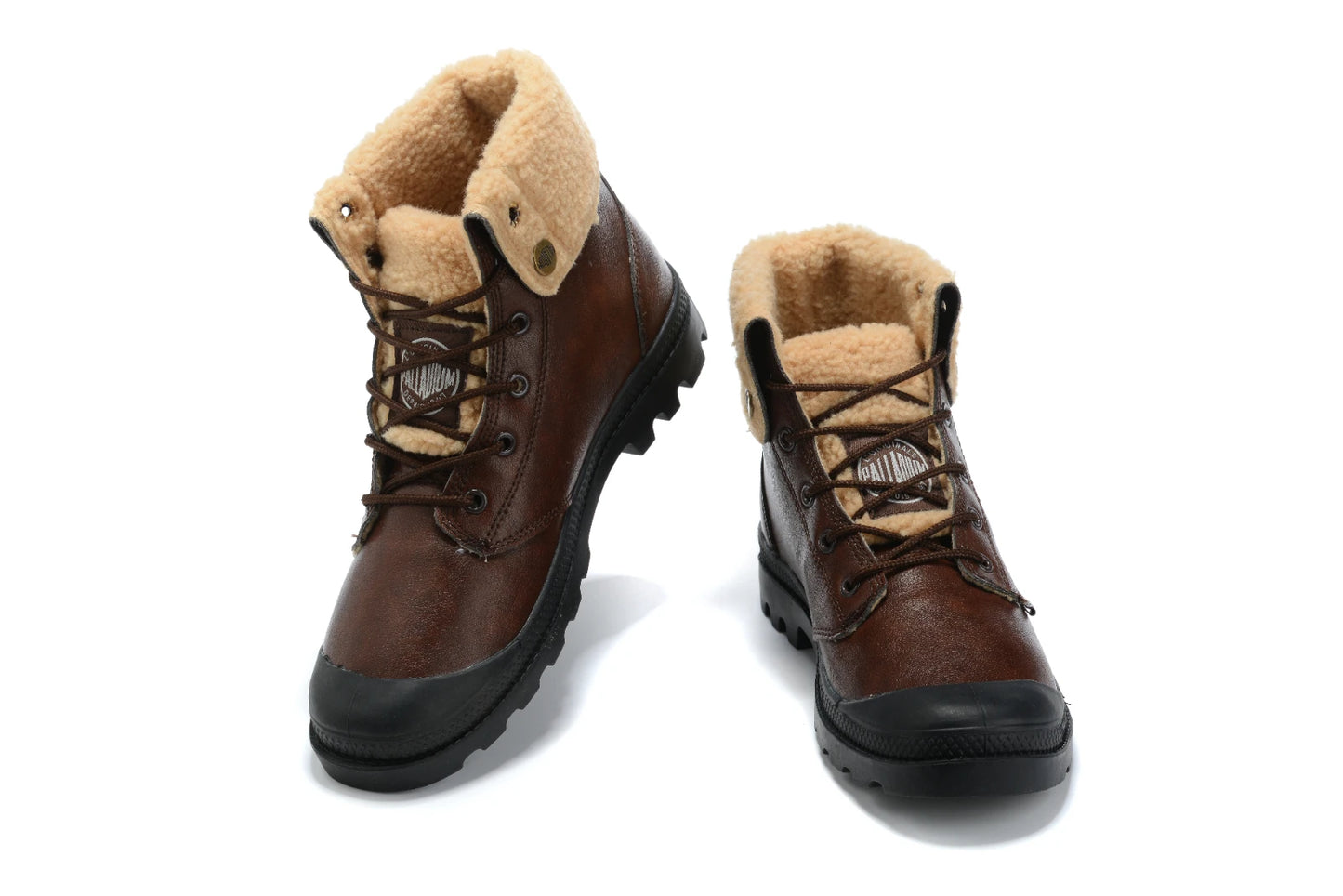 2025 New PALLADIUM Pampa Men Women Soldiers Boots Leather Zipper Ankle Boots Outdoor Dual Purpose Walking Shoes Casual Shoes