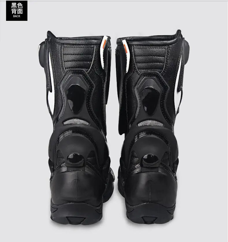 Riding Tribe Motorcycle Riding Shoes Summer Off-road Road Racing Long Boots Knight Anti-drop Motorcycle Shoes Men racing shoes