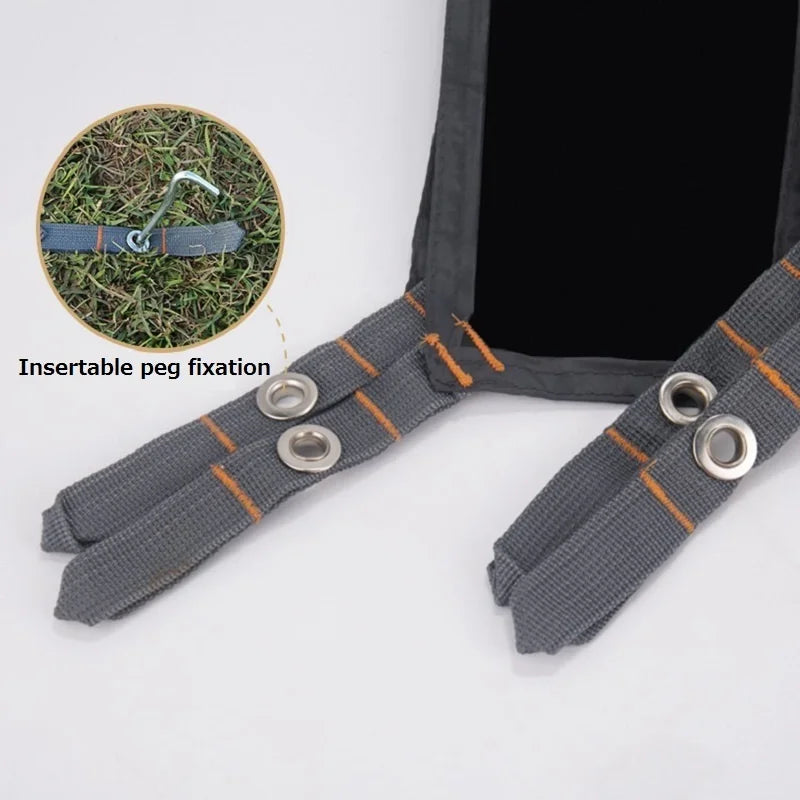 Waterproof Camping Tarp Multifunctional Tent Ground Sheet Ultralight Durable Beach Picnic Mat Multifunctional Canopy Shade Sail