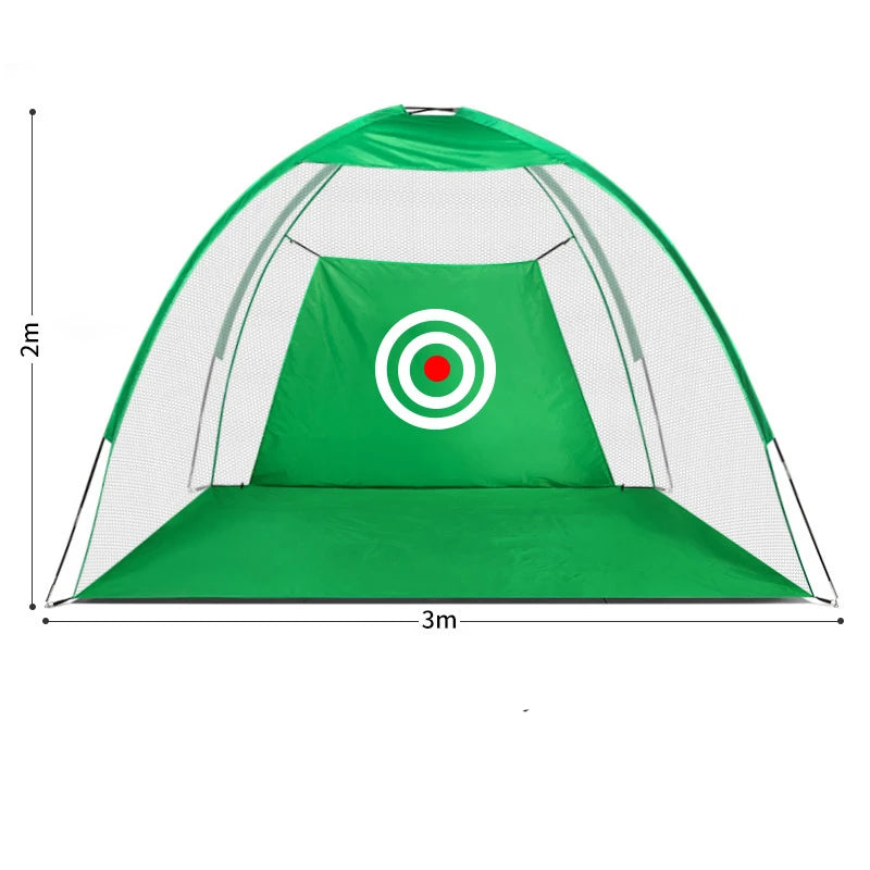 PGM Brand Golf Hitting Cage Indoor 2M 3M Golf Practice Net Tent Garden Grassland Golf Training Equipment Mesh Mat Outdoor Swing