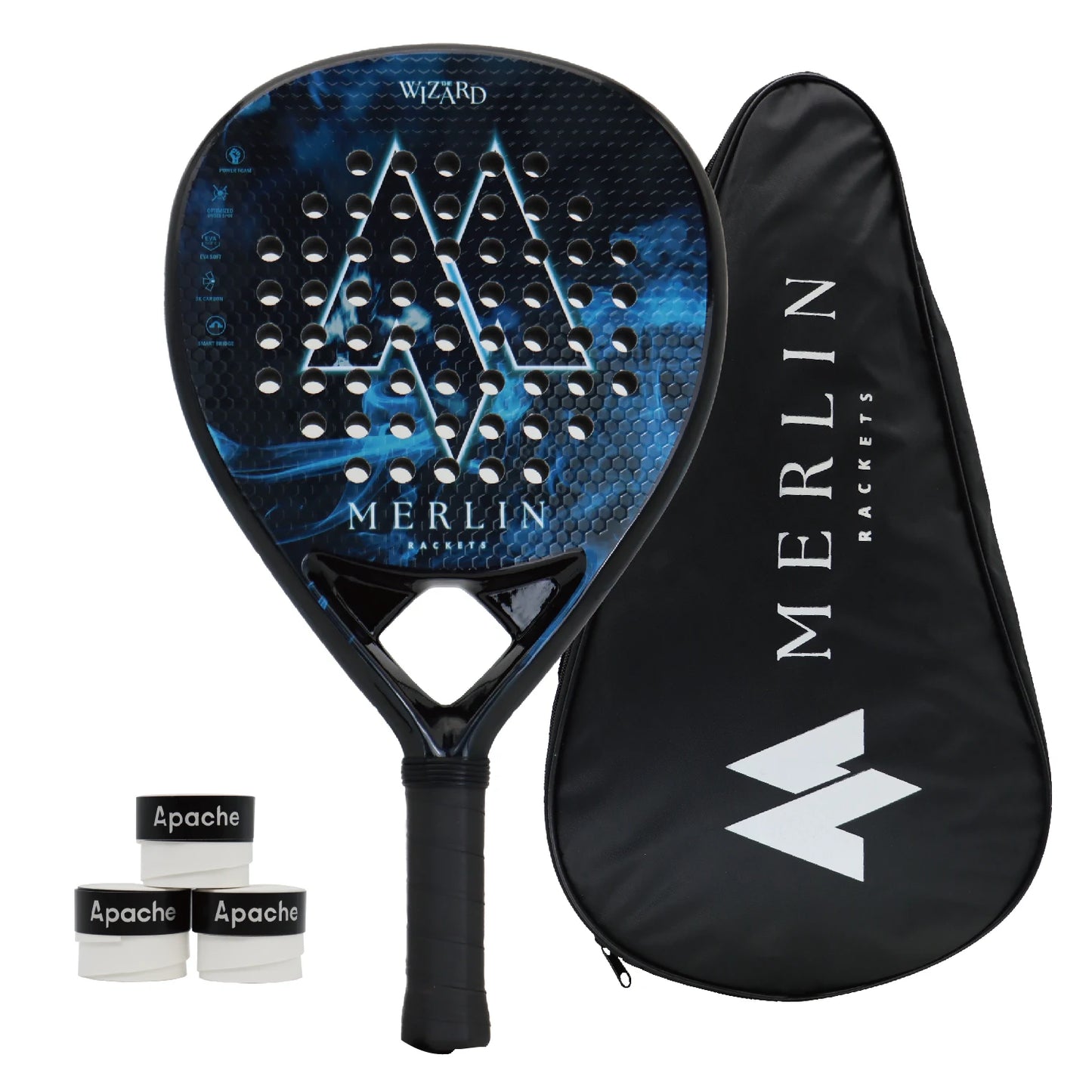 Origina Padel Racket 3K Carbon Fiber Surface with Cover Bag EVA Memory Flex Foam Core Lightweight Paddle Racquet