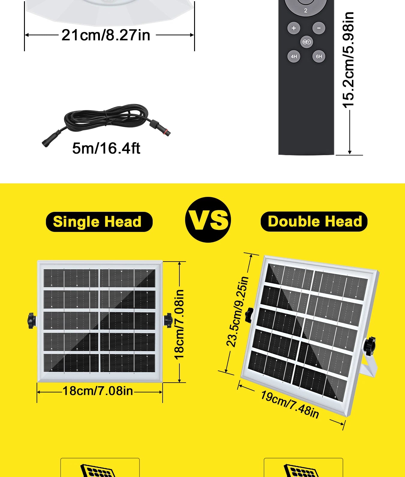 Solar Pendant Lights with Sensor Shed Lamp Indoor Remote Daytime Available for Barn Garage Solar Powered Outdoor Light