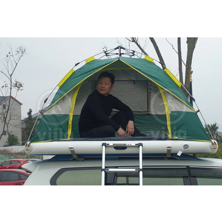 Folding Inflatable Floating Water Camping Tent Inflatable Roottop Tent For Car