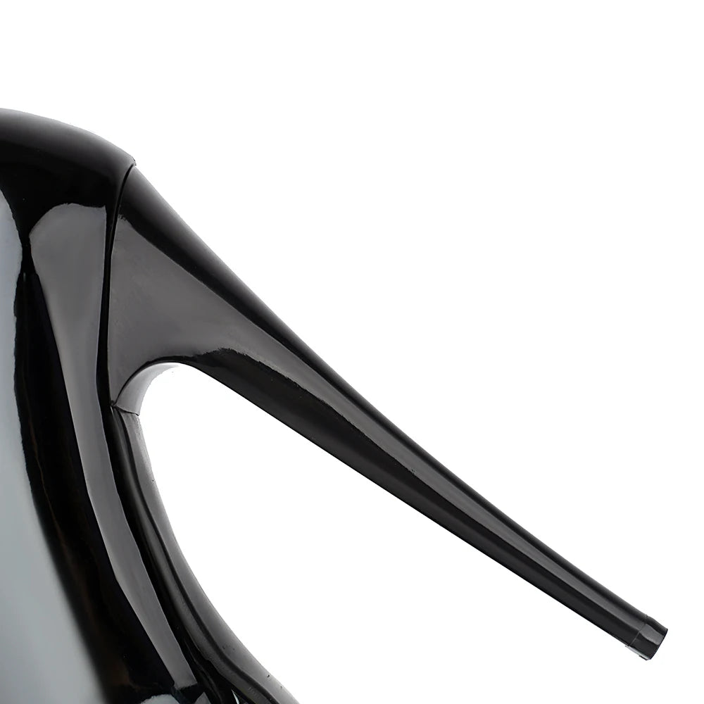 INS Style 15CM Extreme High Heels Platform Boots Lace Up Sexy Pole Dancing Ankle Boots Side Zip Gold Silver  Shoes Fast Shipping