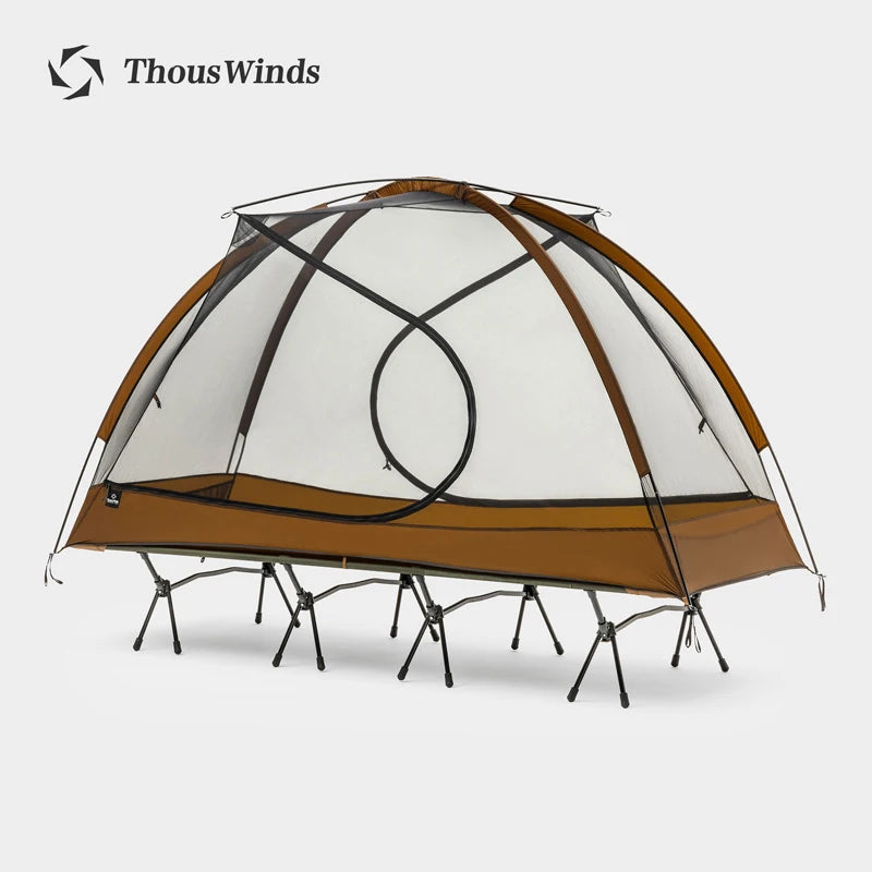 Thous Winds Taurus Solo Tent, Ultralight Hiking Camp, Solo Backpack Tent, Outdoor Cot Tent, 15D Nylon Ripstop Both Side Silicon