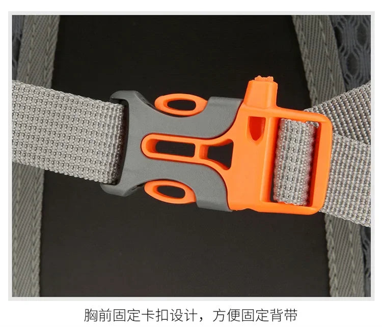 Mountaineering backpack 40 liters men's and women's outdoor sports bag waterproof camping hiking rain