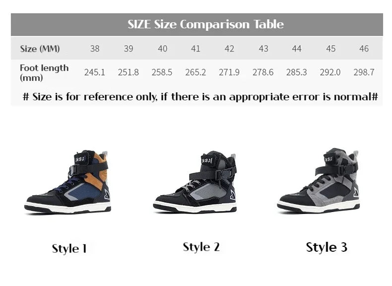 Motorcycle Riding Shoes Motocross Racing Boot Motorcycle Rally Training Shoes Anti Collision Protective Shoes Rider Equipment