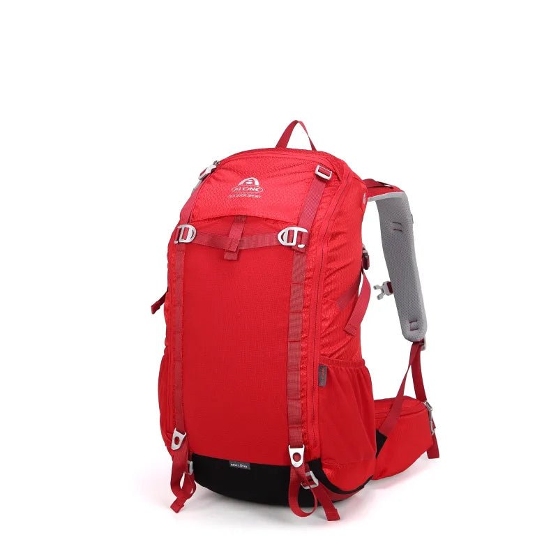 Aione 40L Outdoor Hiking Backpack for Men Sports Climbing Bag Camping Mountaineering Bag Travel Trekking Motorcycle Rucksack