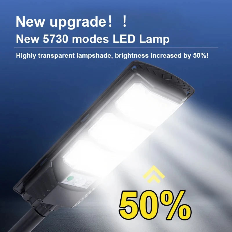 Solar Power Wall Lights  with Motion Sensor Outdoor Sunlight Charge Waterproof Street Light Garden Led Solar Spotlight