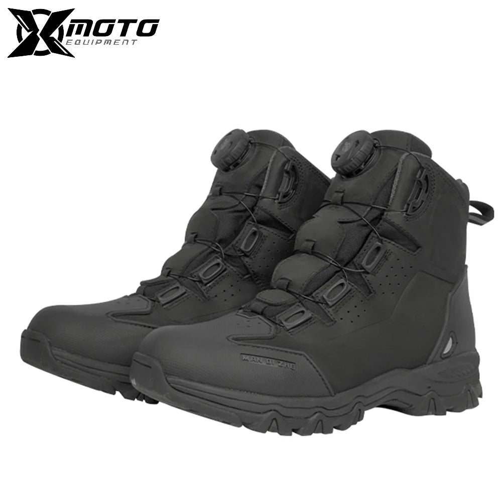 New Mountain Riding Motorcycle Protective Boots Outdoor Motorbike Non-slip Sports Shoes Motorbike Riding Shoes
