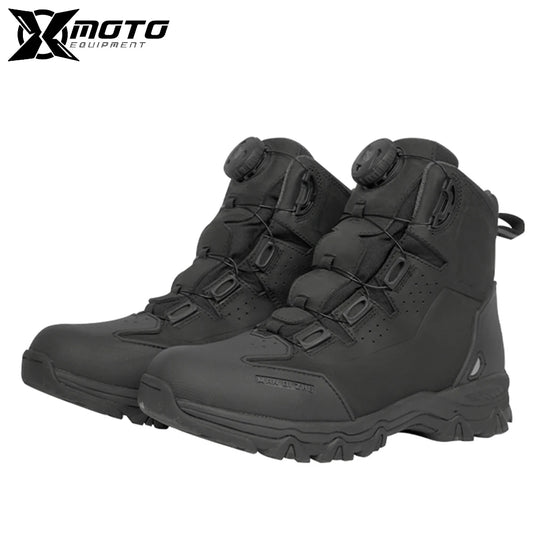 New Mountain Riding Motorcycle Protective Boots Outdoor Motorbike Non-slip Sports Shoes Motorbike Riding Shoes