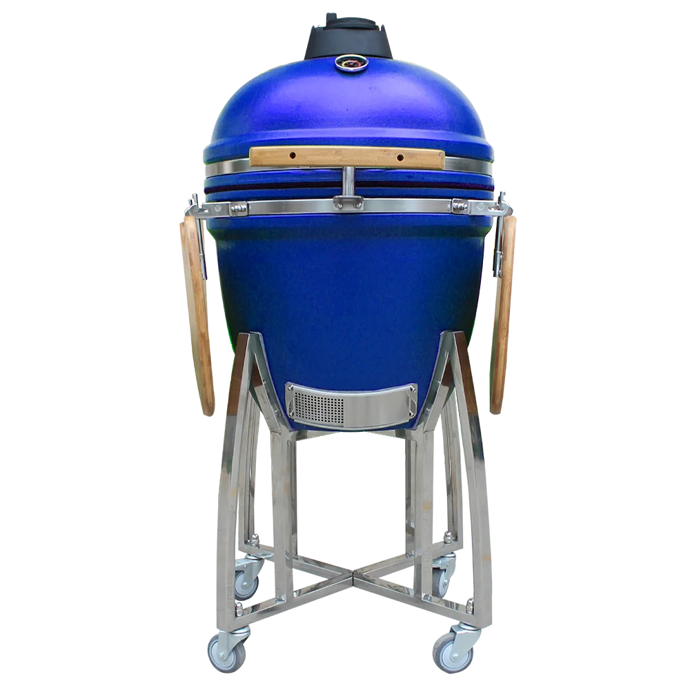 Auplex Manufacturer Hot Sale 21 Inch Kamado Outdoor BBQ Kitchen Camping Charcoal BBQ Grill