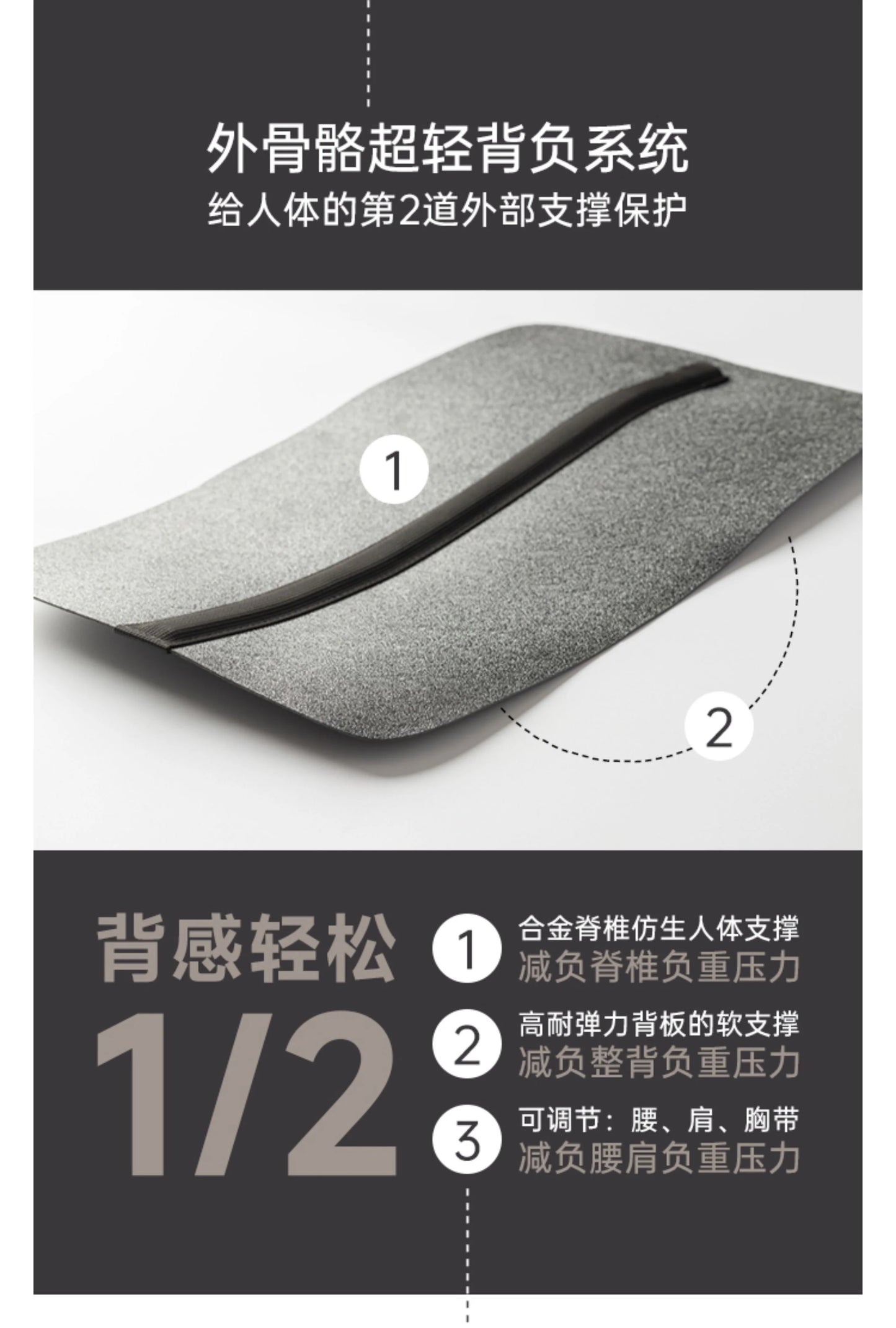 26L hiking backpack, outdoor commuting travel laptop backpack