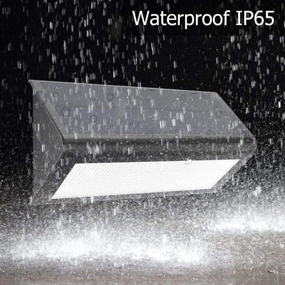 Super Bright 48LED Solar Light Outdoor WaterProof Motion Sensor 4 Mode Lighting Solar Flood Light for Garden Security Yard Patio