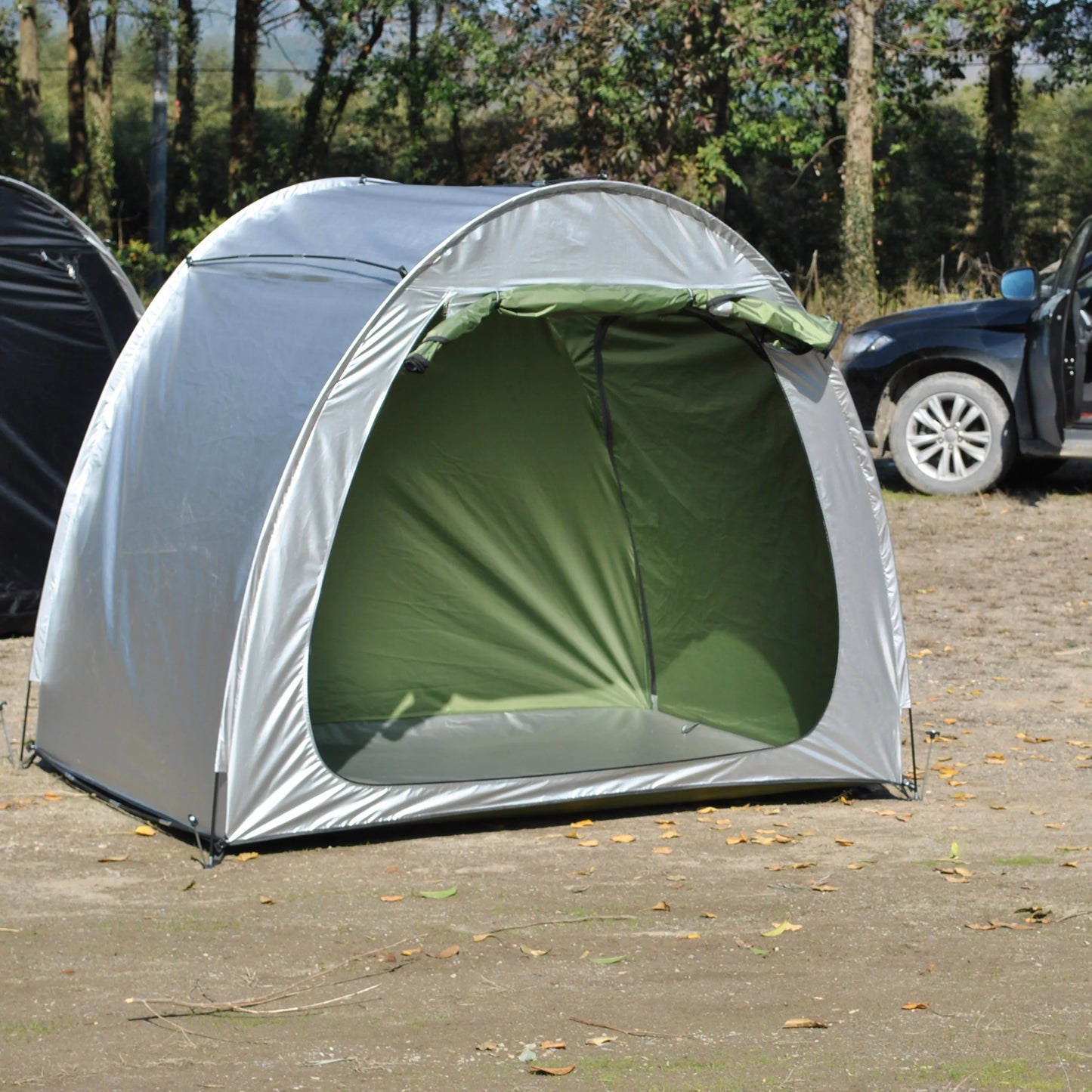 CZX-827 Advanced Bike Tent Bike Storage Shed tent,4 bikes storage tent,4 bikes tent,2 doors bigger cot bed tent,motorcycle tent