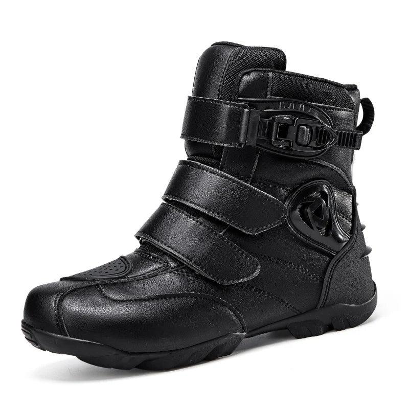 Motorcycle Riding Shoes Breathable Motorcross Off-road Short Boots Man Women Rider Motocross Equipment Anti-fall Racing Shoes 47