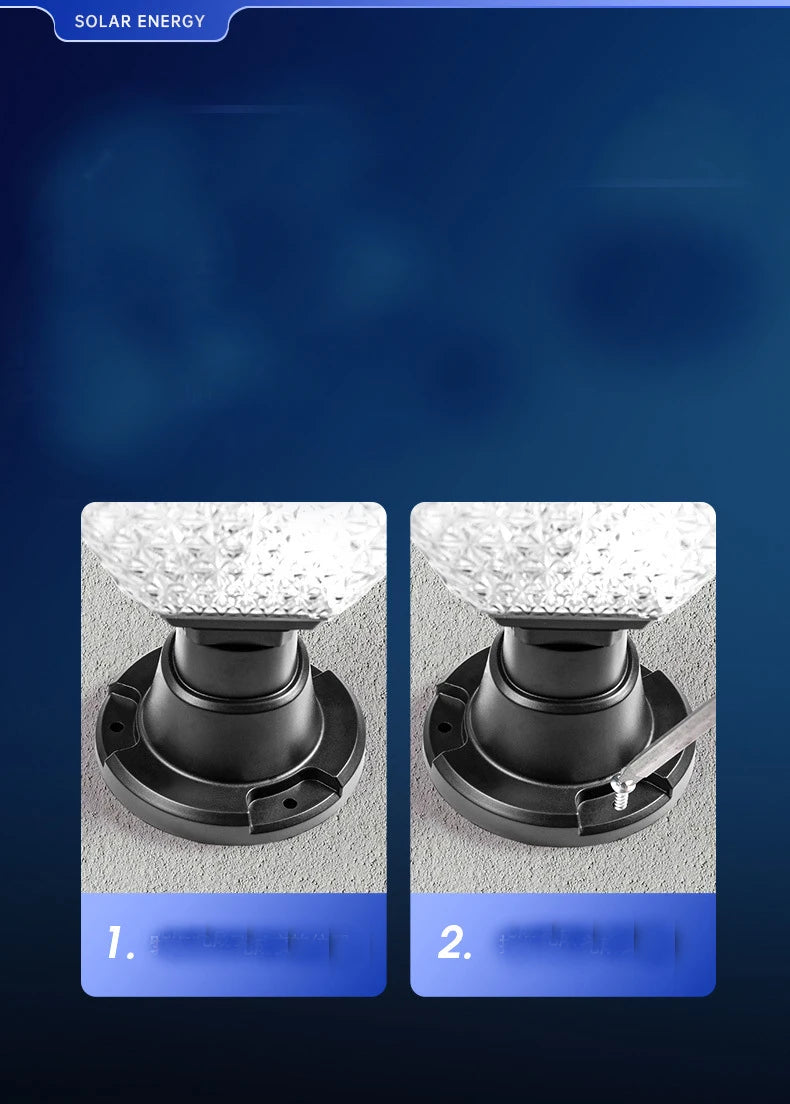 Solar Light Outdoor Fixtures Courtyard Garden Lawn Street Lights Waterproof Lamp External Landscape Patio Festival Lighting