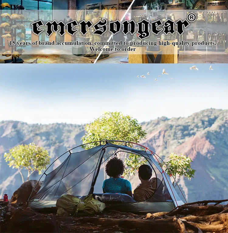 Emersongear Blue Label Cold Peak Polar Sleeping Bag Tactical Bunting Hunting Training Milsim Hiking Outdoor Sports Nylon OD