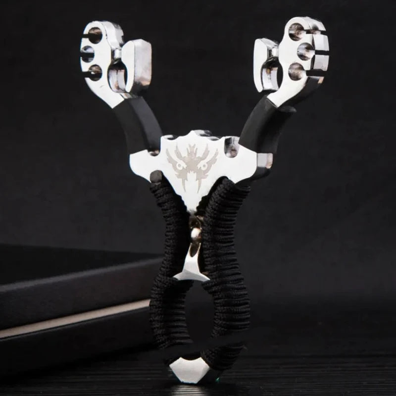 Metal Slingsshot Powerful and Precise Shooting Slingshot Outdoor Hunting Shooting Catapult Sling shot Accessorie
