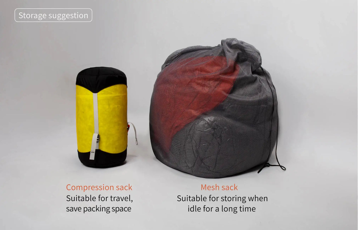 AEGISMAX Wind Hard Dusk Upgrade 7D Nylon 800FP Duck Down Sleeping Bag Outdoor Camping Hiking Bag