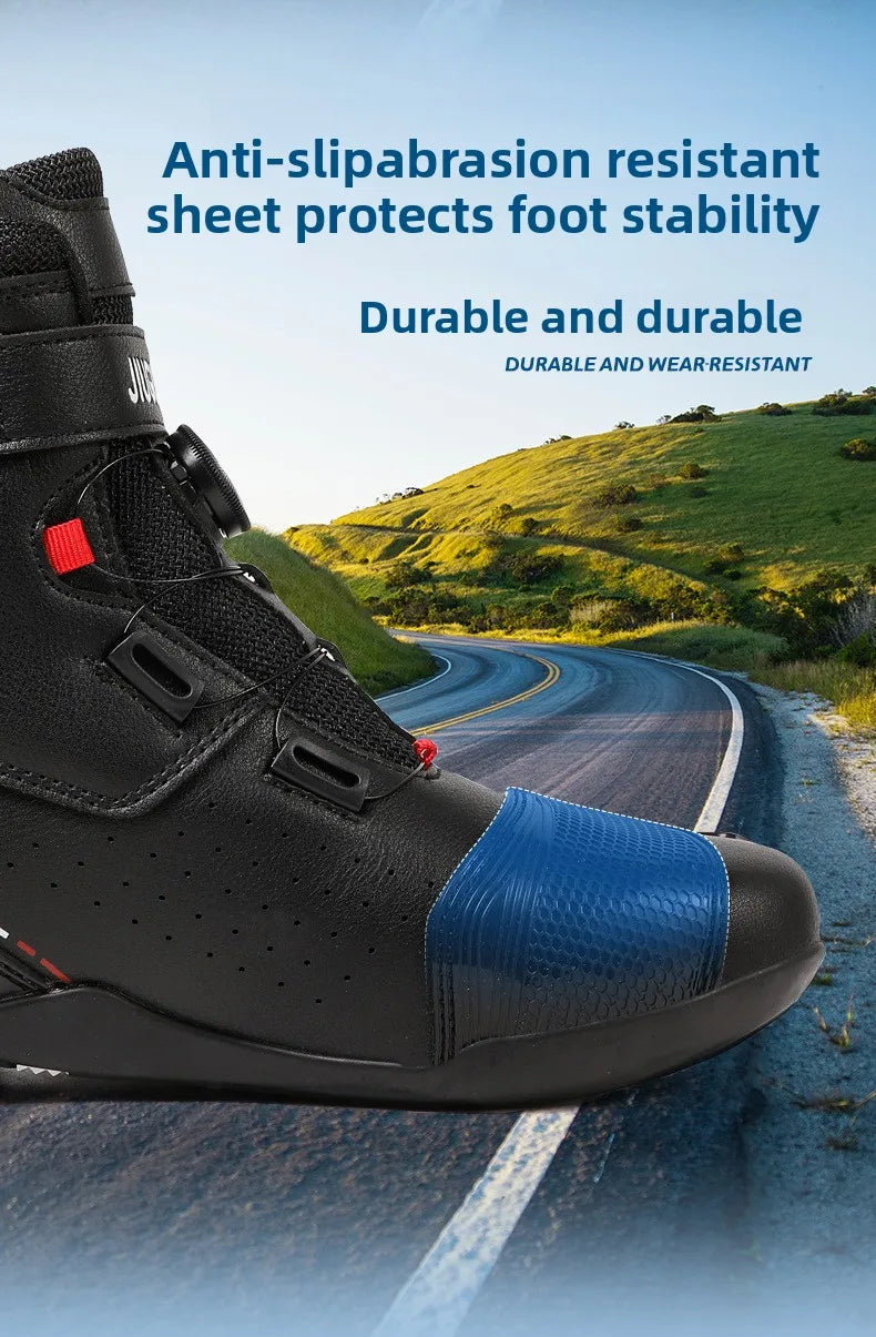 New MOTO shoes summer breathable non-slip wear-resistant riding boots outdoor riding Boots For Motorcycle 47