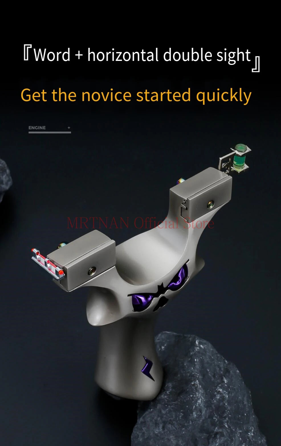 Professional Outdoor Hunting Slingsshot High Precision Alloy Slingshot Using Rubber Band Hunting shooting catapults