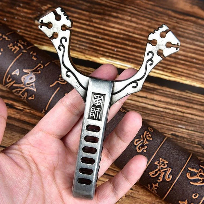 Stainless Slingshots Slingshtot for Hunting Outdoor Powerful and Precise Shooting Slingshot Spring Sling Shot Catapult