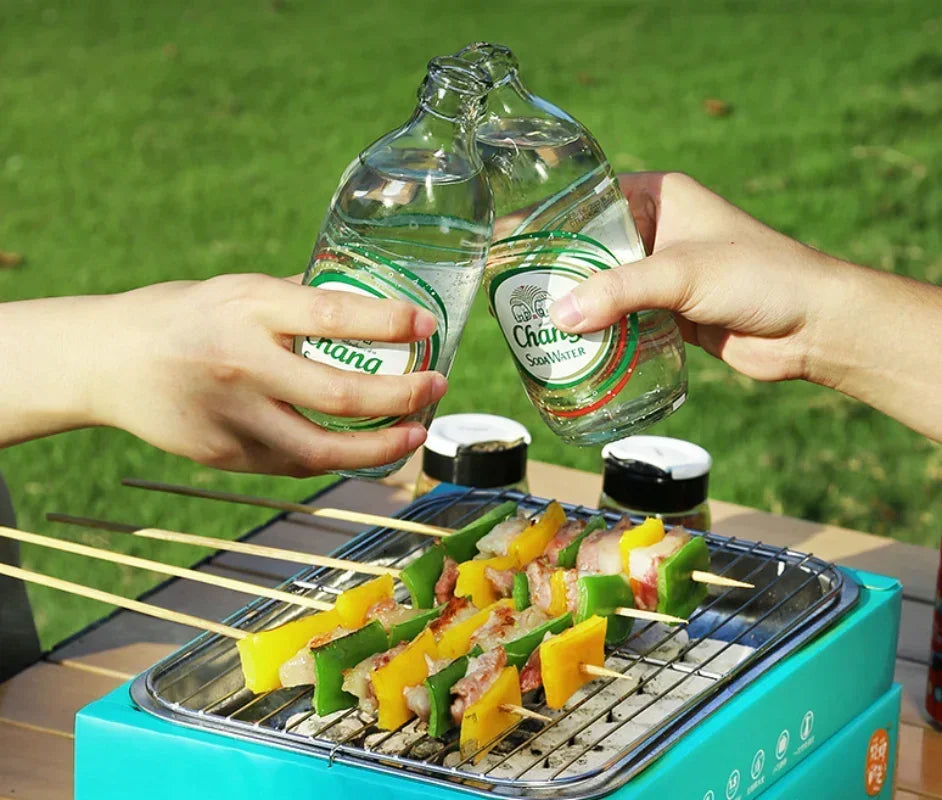 Multi-function Indoor Home Dish Plate Multi Cookers Smokeless Barbecue Machine BBQ Grill Roast Meat