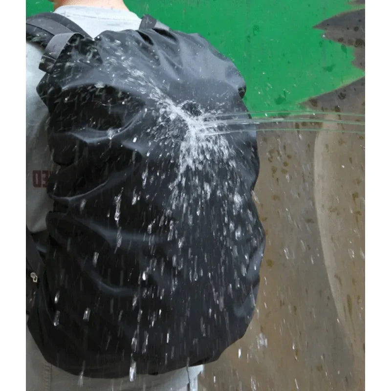 35L/60L Outdoor Hiking Backpack Waterproof Cover Camping on Foot Adventure for Man Hiking Rain Cap Travel Infantry Backpack Cap