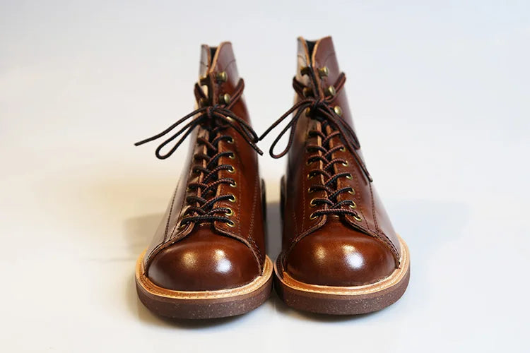 Mens British Wind Retro Boots Motorcycle Short Boots Men's Leather Boot Casual Work Shoes Men Women's Tide Chelsea Boots