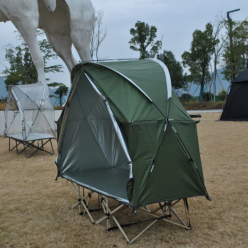 Backpacking Off-Ground Tent 1 Person For Family Gatherings and Barbecues Providing a Dry and Comfortable Space,Not including Cot