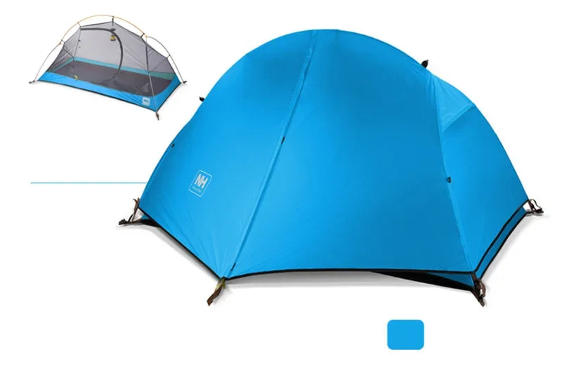 Naturehike-Ultralight Single Camping Tent, Backpacking, Trekking, Hiking, Cycling, 1 Person