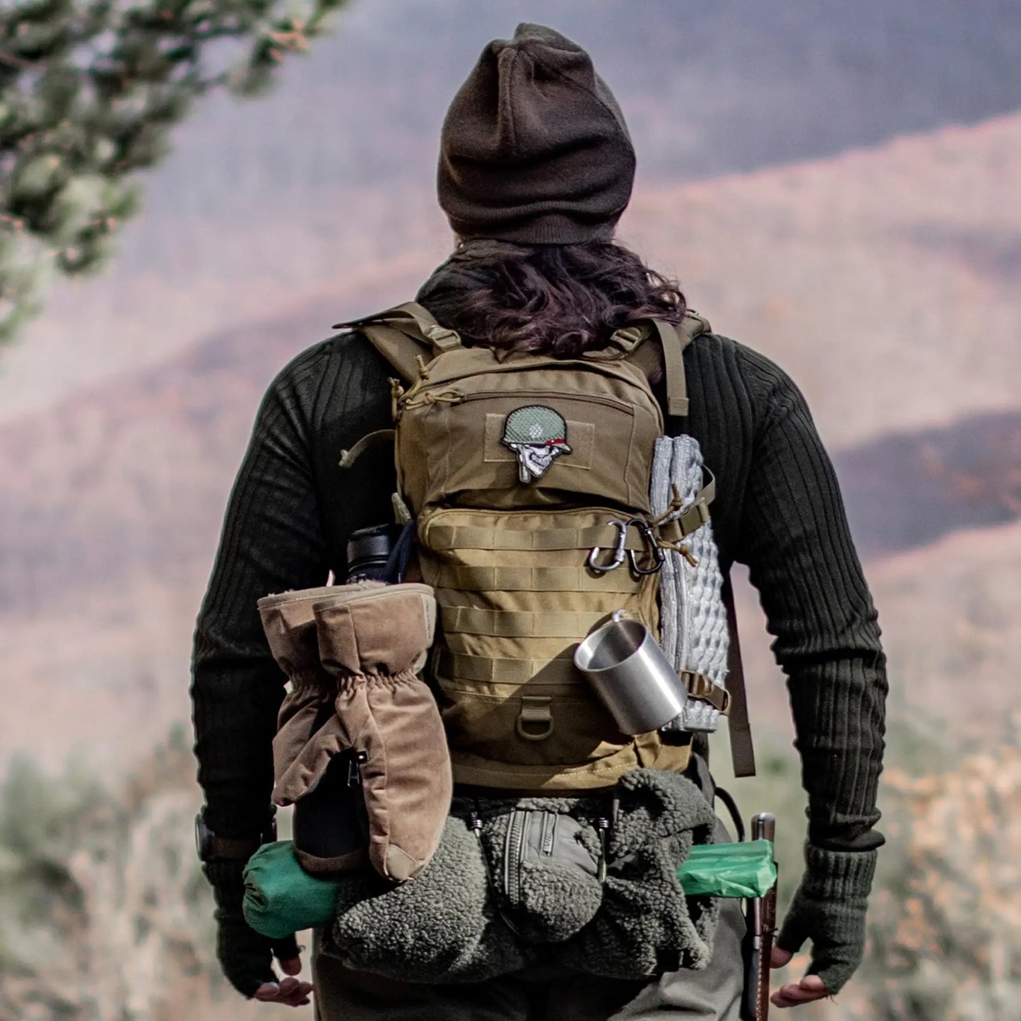 Mardingtop 25L Military Backpacks for Tactical Bicycle Hiking Walking Climbing Mountaineering Cycling Backpack